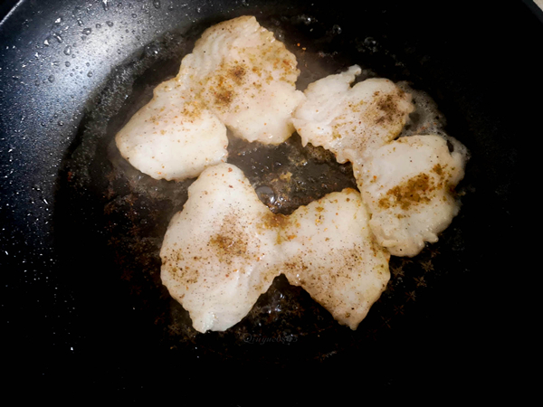 Pan-fried Thin Fish Fillets recipe