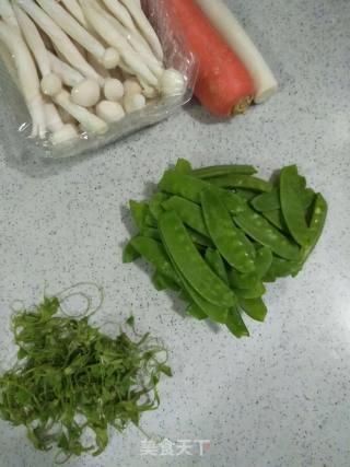 Stir-fried White Jade Mushroom recipe