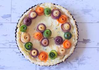 Fresh Flower Tart recipe