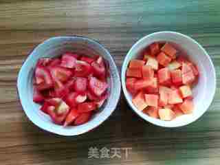 Papaya Tomato Tremella Custard Custard recipe