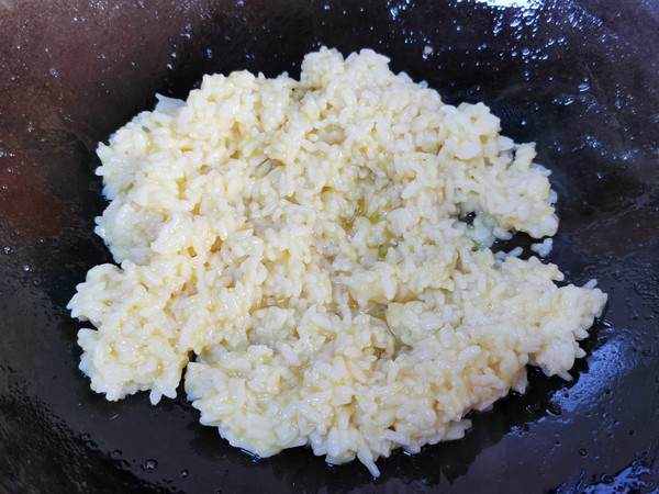 Golden Egg Fried Rice recipe