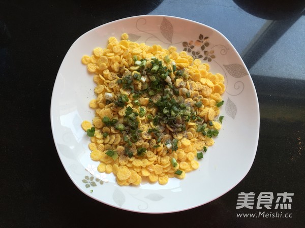 Scallion Corn Crisp Strips recipe