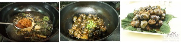 Escargot Stuffed Meat recipe