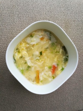Scallion Oil Lump Soup recipe