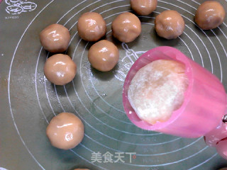 Chestnut Ham Mooncakes recipe