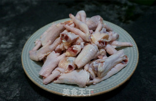 Chicken Feet Mixed with Garlic recipe