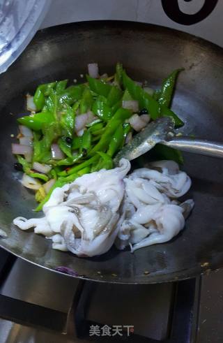 Stir-fried Cuttlefish with Beijing Sauce recipe