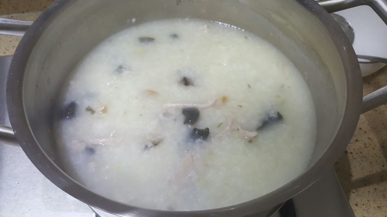 Congee with Preserved Egg and Lean Meat recipe