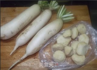 Boiled Radish with Fish recipe