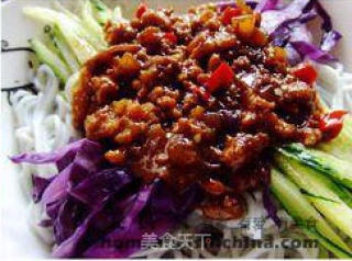 Sichuan Style Shacha Fried Noodles recipe