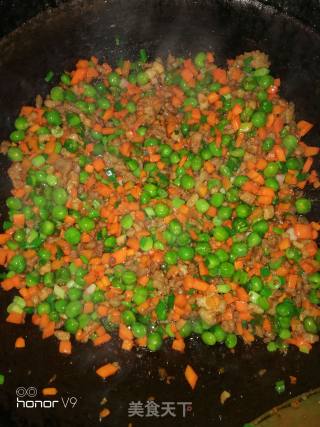 *reunion Rice* Minced Meat and Peas recipe