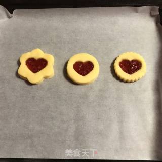 Heart Jam Cookies recipe