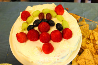 Fruit Cream Cake recipe