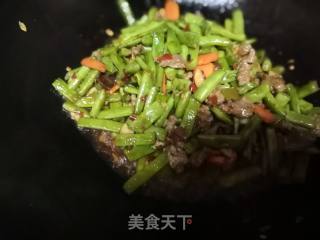 Stir-fried String Beans with Beef recipe