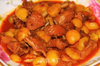 Chestnut Braised Chicken recipe