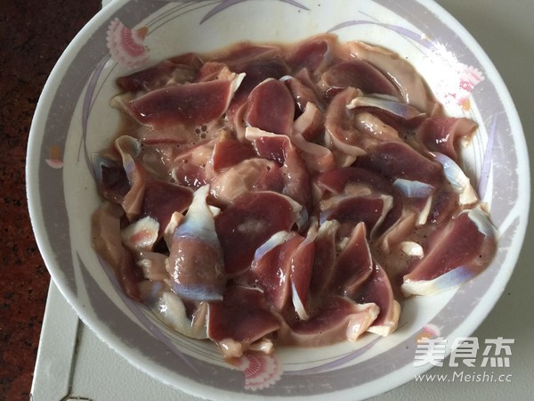 Stir Fried Duck Gizzards recipe