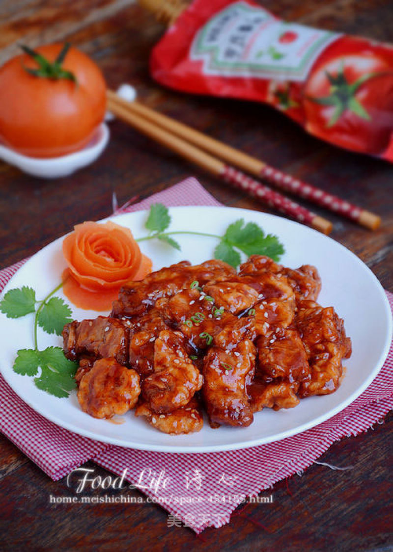 【sweet and Sour Pork Loin】---【heinz Tomato Sauce】 recipe