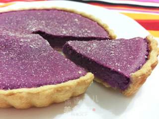 Coconut Milk Purple Potato Pie recipe