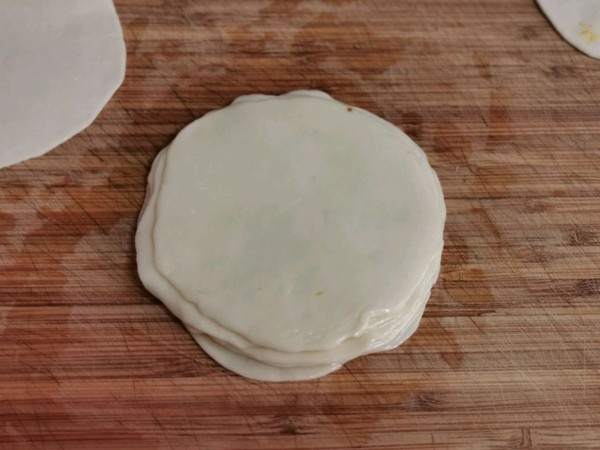 Pancake Version of Fried Dumplings recipe