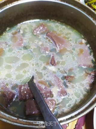 Duck Blood Soup recipe