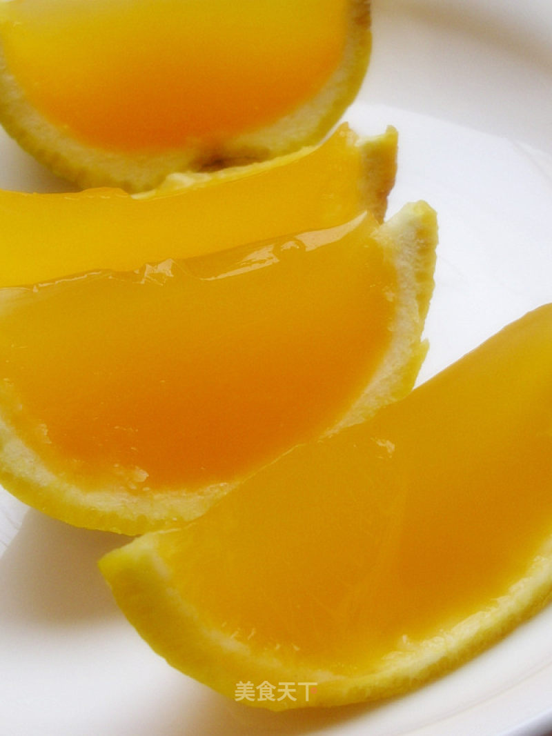 Peelable Jelly-orange Jelly recipe