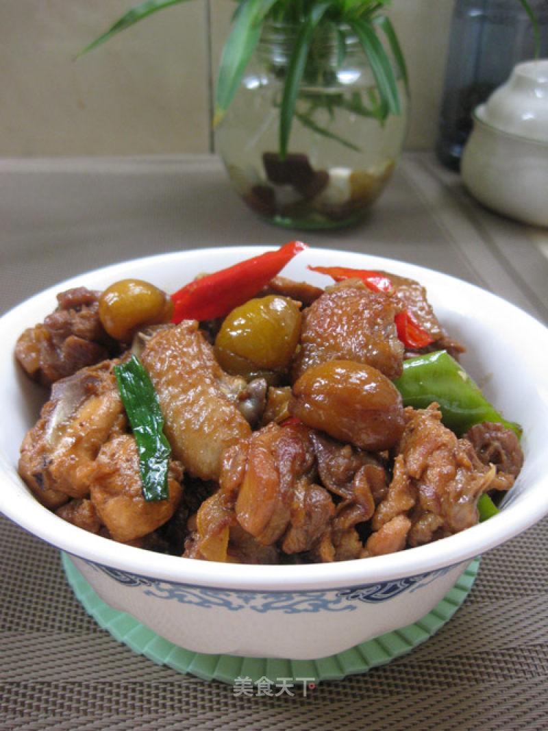 Chestnut Braised Chicken recipe