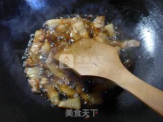 Pork Spinach Rice Cake Soup recipe