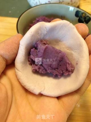 #aca烤明星大赛#purple Potato Crystal Cute Claws/pumpkin Jujube Mud Cute Claws recipe