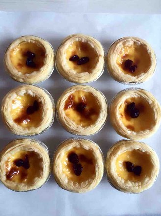 Cranberry Egg Tart recipe