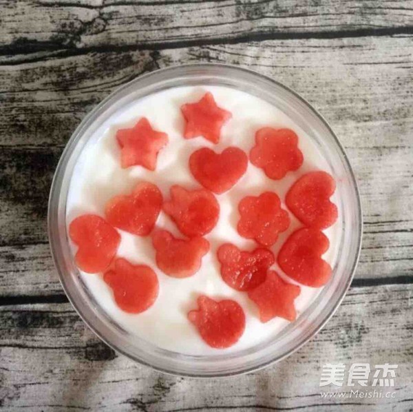 Watermelon Yogurt Shake recipe