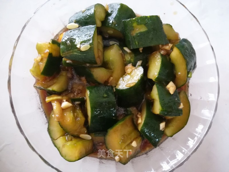 Hand Pat Cucumber recipe