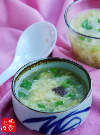 Matsutake and Egg Soup