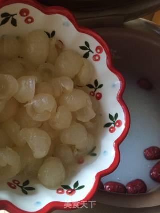 Fresh Longan and Red Date Congee recipe