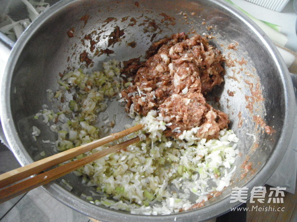 Pork and Green Onion Buns recipe