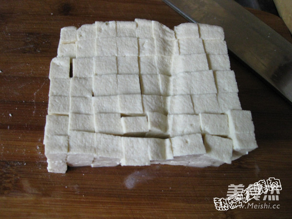Marinated Tofu with Preserved Egg recipe