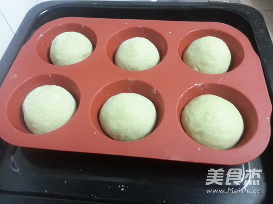 Matcha Potato Salty Bread recipe