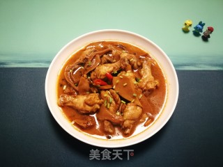 Stewed Chicken Wing Root with Matsutake recipe