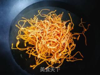 Stewed Tofu with Cordyceps Flower recipe