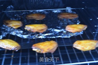 Roasted Wings with Honey Mochi recipe
