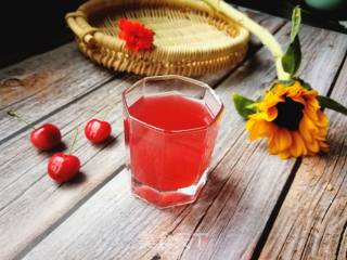A Touch of Beauty in Early Summer: Cherry Syrup recipe