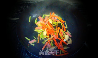 Stir-fried Sansi recipe