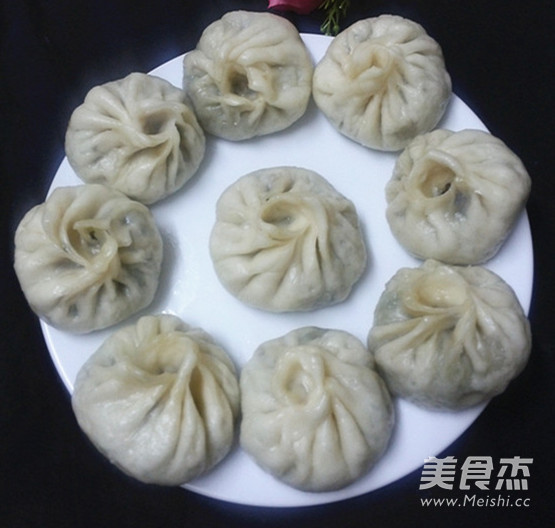 Sesame Oil Shiitake Mushroom and Vegetable Buns recipe