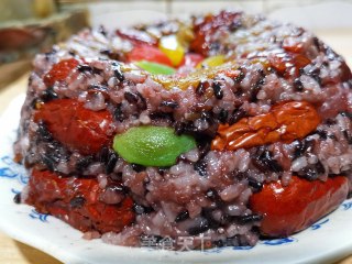 Black and White Glutinous Rice Eight-treasure Rice recipe