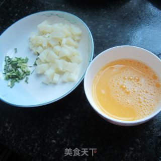 Scallion and Fragrant Rice Tofu Custard recipe