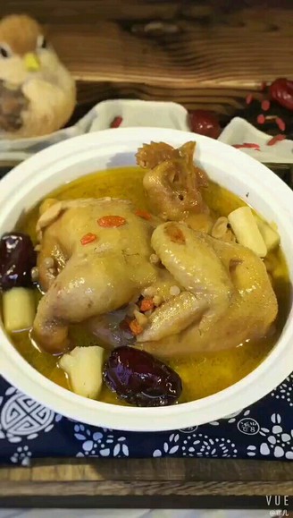 Codonopsis and Astragalus Stewed Chicken recipe
