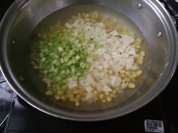 Tofu Mixed Grains and Boiled Seasonal Vegetables recipe