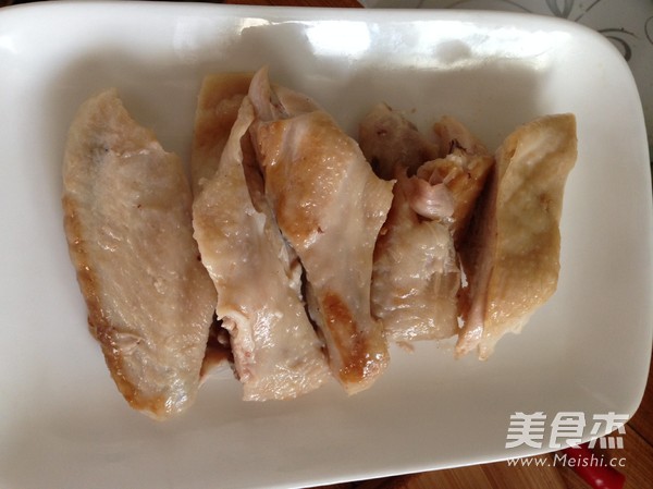 White Sliced Chicken recipe