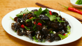 Cold Fungus with Homemade Chili Oil recipe
