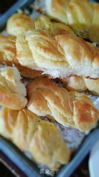 Condensed Milk Twisted Bread recipe