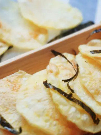 Microwave Potato Chips recipe